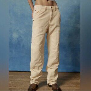 Urban Outfitters BDG Corduroy Carpenter Pant in Mango